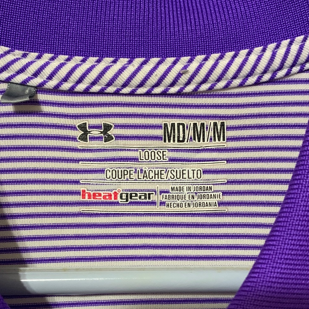 Under Armour Men's Striped Polo - Picture 5 of 5